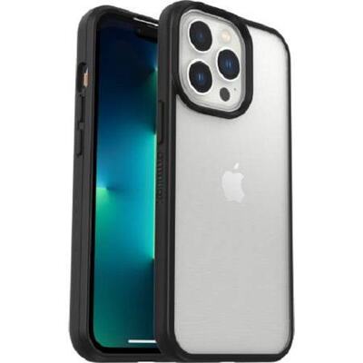 OtterBox Apple iPhone 13 Pro React Series Case - Black Crystal (Clear/Black) (77-85593)