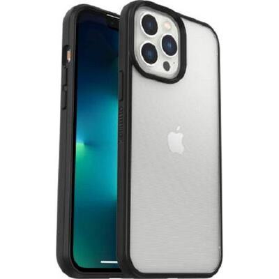 OtterBox Apple iPhone 13 Pro Max / iPhone 12 Pro Max React Series Case - Black Crystal (Clear/Black) (77-85597)