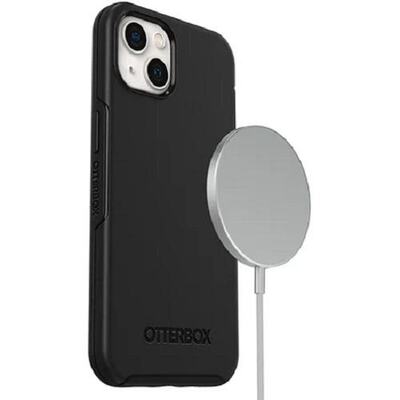 OtterBox Apple iPhone 13 Symmetry Series+ Antimicrobial Case with MagSafe - Black (77-85616)