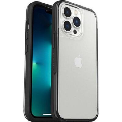 LifeProof SEE Case for Apple iPhone 13 Pro - Black Crystal (Clear/Black) (77-85647)