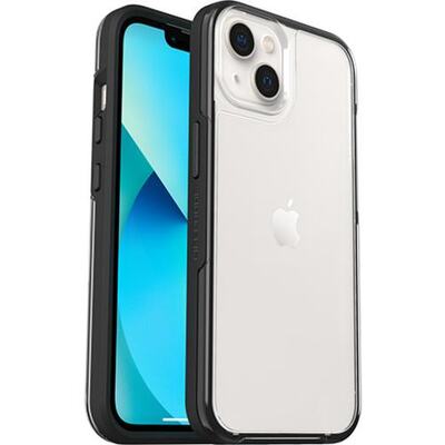 LifeProof SEE Case for Apple iPhone 13 - Black Crystal (Clear/Black) (77-85650)