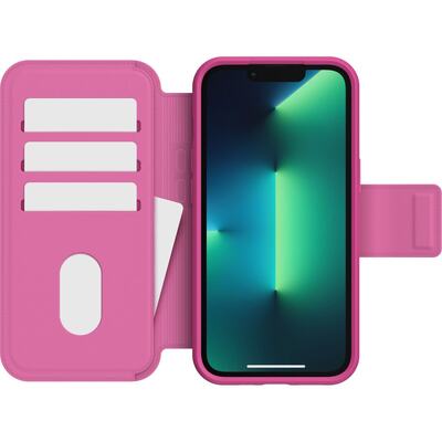 OtterBox Apple iPhone 13 / iPhone 13 Pro Folio for MagSafe - Strawberry Pink (77-85687)