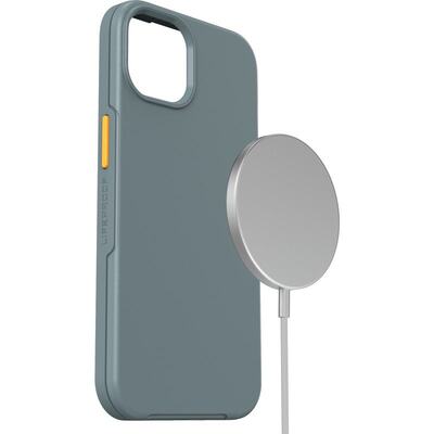 LifeProof SEE Case with Magsafe for Apple iPhone 13 - Anchors Away (Teal Grey/Orange) (77-85691)