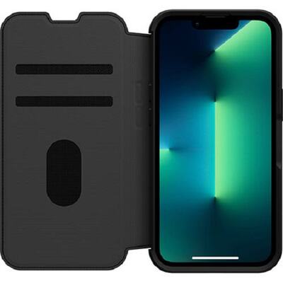 OtterBox Apple iPhone 13 Pro Strada Series Case - Shadow Black (77-85796)