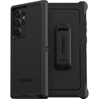 OtterBox Samsung Galaxy S22 Ultra 5G (6.8') Defender Series Case - Black (77-86364)