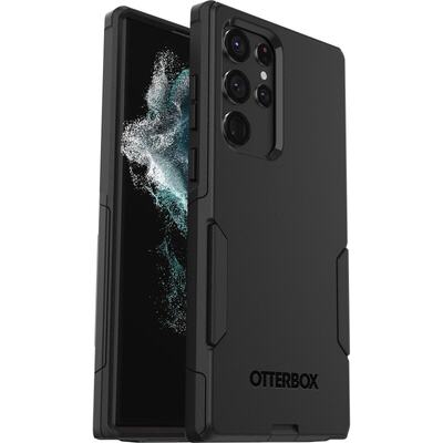 OtterBox Samsung Galaxy S22 Ultra 5G (6.8') Commuter Series Antimicrobial Case - Black (77-86396)