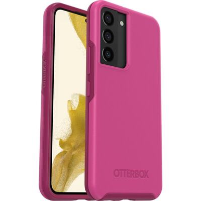 OtterBox Samsung Galaxy S22 5G (6.1') Symmetry Series Antimicrobial Case - Renaissance Pink (77-86428)