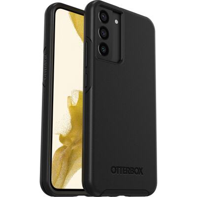 OtterBox Samsung Galaxy S22+ 5G (6.6') Symmetry Series Antimicrobial Case - Black (77-86432)