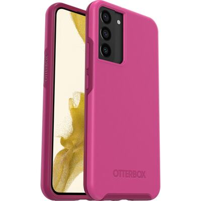 OtterBox Samsung Galaxy S22+ 5G (6.6') Symmetry Series Antimicrobial Case - Renaissance Pink (77-86434)