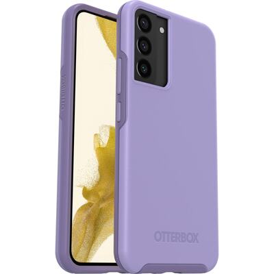 OtterBox Samsung Galaxy S22+ 5G (6.6') Symmetry Series Antimicrobial Case - Reset Purple (77-86436)