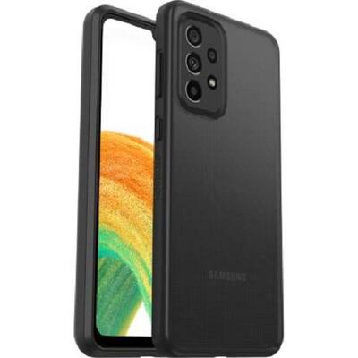OtterBox Samsung Galaxy A33 5G (6.4') React Series Case - Black Crystal (Clear/Black) (77-86984)