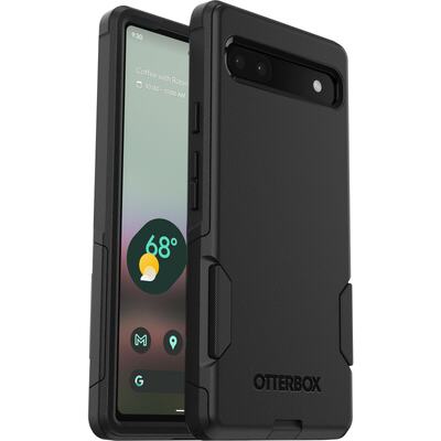 OtterBox Google Pixel 6a (6.1') Commuter Series Antimicrobial Case - Black (77-88019)