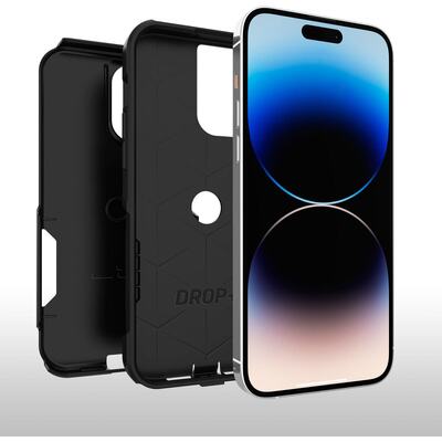 OtterBox Apple iPhone 14 Pro Commuter Series Antimicrobial Case - Black (77-88421)