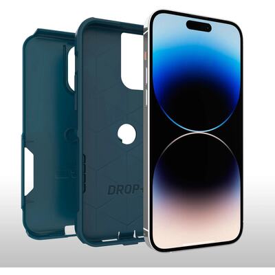 OtterBox Apple iPhone 14 Pro Max Commuter Series Antimicrobial Case - Don't Be Blue (77-88449)