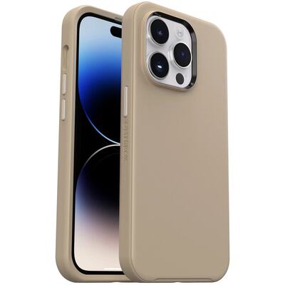 OtterBox Apple iPhone 14 Pro Symmetry Series Antimicrobial Case - Don't Even Chai (Brown) (77-88511)