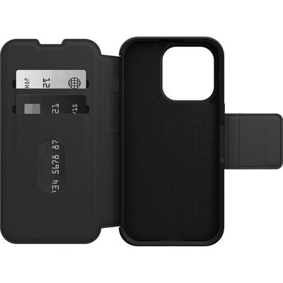 OtterBox Apple iPhone 14 Pro Strada Series Case - Shadow Black (77-88564)