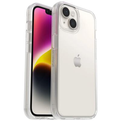OtterBox Apple iPhone 14 / iPhone 13 Symmetry Series Clear Antimicrobial Case - Clear (77-88603)