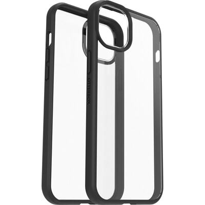 OtterBox Apple iPhone 14 Plus React Series Antimicrobial Case - Black Crystal (Clear/Black) (77-88874)