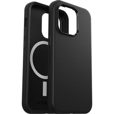 OtterBox Apple iPhone 14 Pro Symmetry Series+ Antimicrobial Case for MagSafe - Black (77-89038)