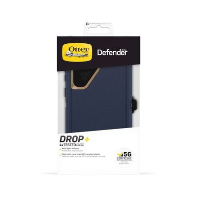 OtterBox Samsung Galaxy S23 Ultra Defender Series Case - Blue Suede Shoes (77-91060)