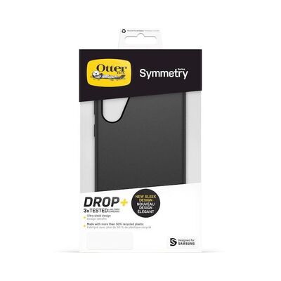 OtterBox Samsung Galaxy S23 Plus Symmetry Series Antimicrobial Case - Black (77-91122)