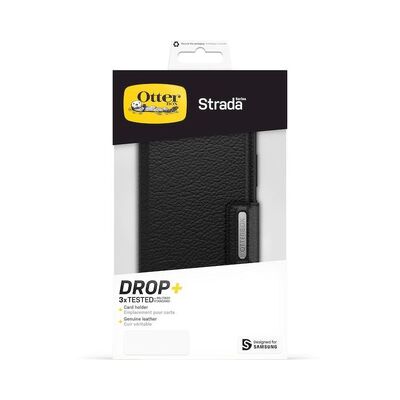 OtterBox Samsung Galaxy S23  Strada Series Case - Shadow Black (77-91181)
