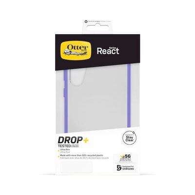 OtterBox Samsung Galaxy S23 Plus React Series Case - Purplexing (Purple) (77-91307)