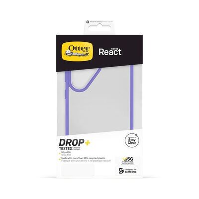 OtterBox Samsung Galaxy S23 Ultra React Series Case - Purplexing (Purple) (77-91323)
