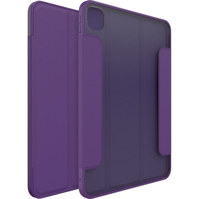 OtterBox Symmetry Folio Apple iPad Pro M4 Case Figment Purple Multi-Position Stand Pencil Holder - 77-95256