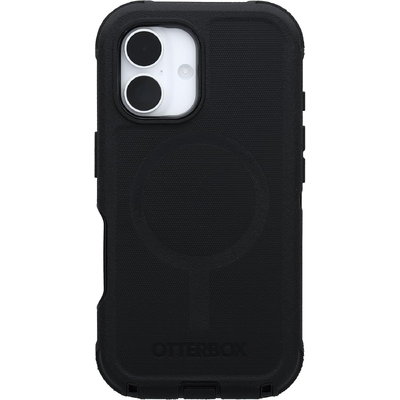 Otterbox Defender MagSafe iPhone 16 Case, Black, US Military MIL Standard - 77-95961