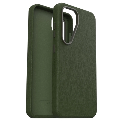 OtterBox Symmetry Cactus Leather Samsung Galaxy S25 5G (6.2') Case Cactus Grove Green - 77-97389