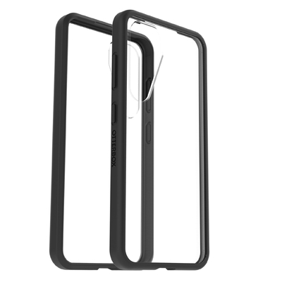 OtterBox React Samsung Galaxy S25+ 5G (6.7') Case Black Crystal Clear/Black - 77-97443