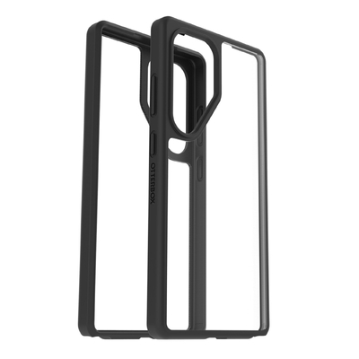 OtterBox React Samsung Galaxy S25 Ultra 5G (6.9') Case Black Crystal Clear/Black - 77-97504