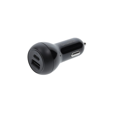 Otterbox 32W Dual Port Standard Fast Car Charger - Black - 77-98235