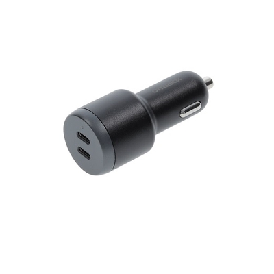 Otterbox 65W Dual Port Standard Fast Car Charger - Black - 77-98236