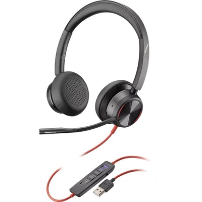 Poly MS Blackwire 8225 Stereo Corded Headset | USB-A | ANC