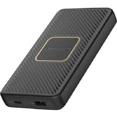OtterBox Fast Charge Qi Wireless Power Bank 10K mAh - Black (78-52566)