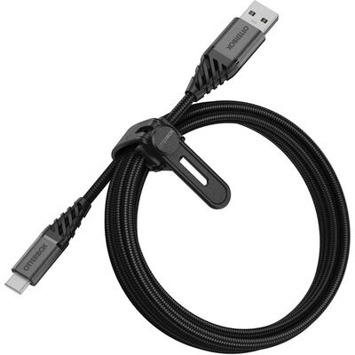 OtterBox USB-C to USB-A Premium Cable (2M) - Black (78-52665)