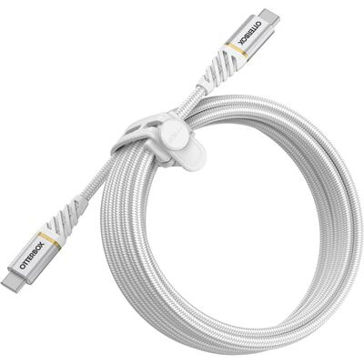 OtterBox USB-C to USB-C Fast Charge Premium Cable (3M) - White (78-52682)
