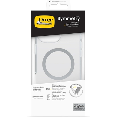 OtterBox Drop Protection Bundle for iPhone 16 Pro Max - Clear - 78-81452