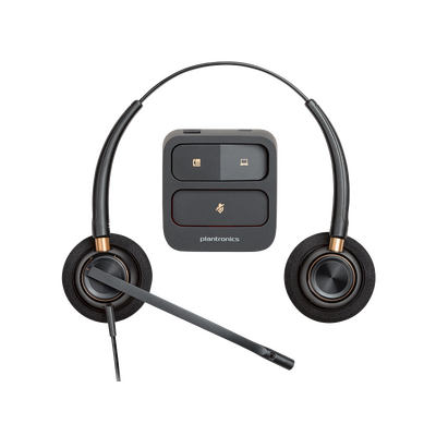 Poly UC EncorePro HW520 Stereo Corded Headset | Noise-Cancelling | Quick Disconnect