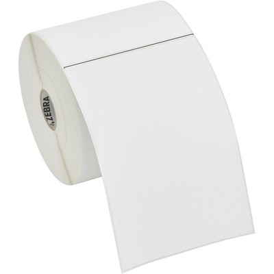 Zebra Label, Paper, 102x152mm; Direct Thermal, Z-Select 2000D, Coated, Permanent Adhesive, 25mm Core, Perforation - 800264-605