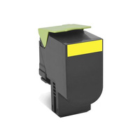 Lexmark 808Y YELLOW RETURN TONER CARTRIDGE, 1K, CX310/410/510