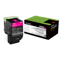 Lexmark 808XME MAGENTA EXTRA HIGH YIELD CORPORATE TONER CARTRIDGE, 4K, CX510
