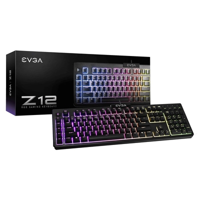 EVGA Z12 5-Zone RGB Membrane USB Gaming Keyboard