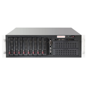 SUPERMICRO 3RU 835TQ-R920B Server Chassis, 8 x 3.5' HS HDD Bays, 920w RPSU, 7 x Expansion Slots