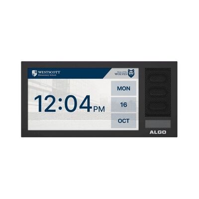 Algo 8410 IP Digital Display with Speaker Single Sided