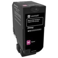 Lexmark CX725 MAGENTA HIGH YIELD RETURN PROGRAM TONER CART 16K