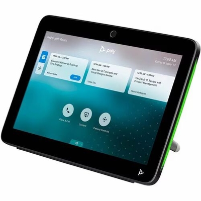 HP POLY TC10 2-IN-1 TOUCHPANEL FOR ROOM SCHEDULING & MEETING ROOM TOUCH CONTROLLER ((WHITE) - 875J5AA