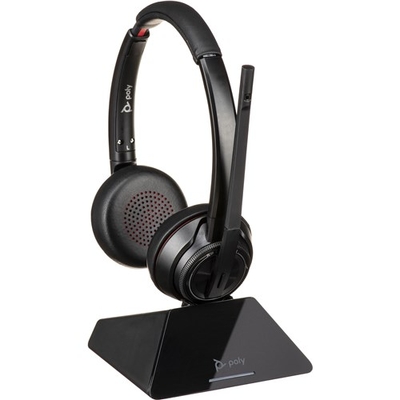 Poly UC Savi 8220 Stereo DECT Wireless Headset | PC Only | USB-A Dongle